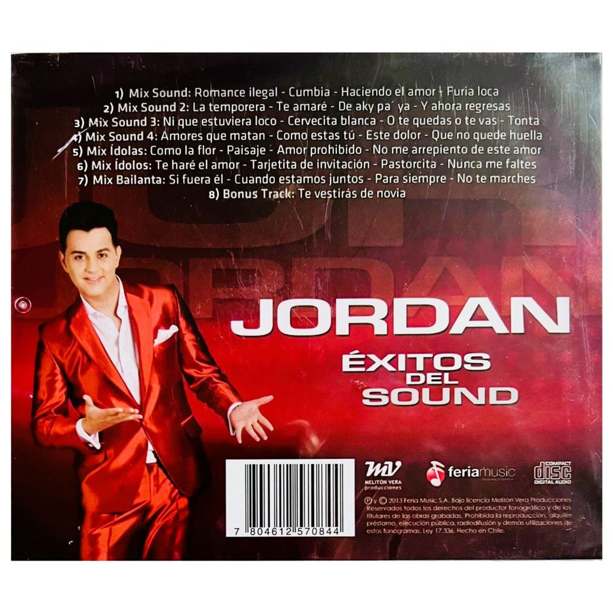 GENERICO - JORDAN - EXITOS DEL SOUND / CD