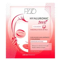 Mascarilla facial Hyaluronic Boost + Colageno PZZO Make up