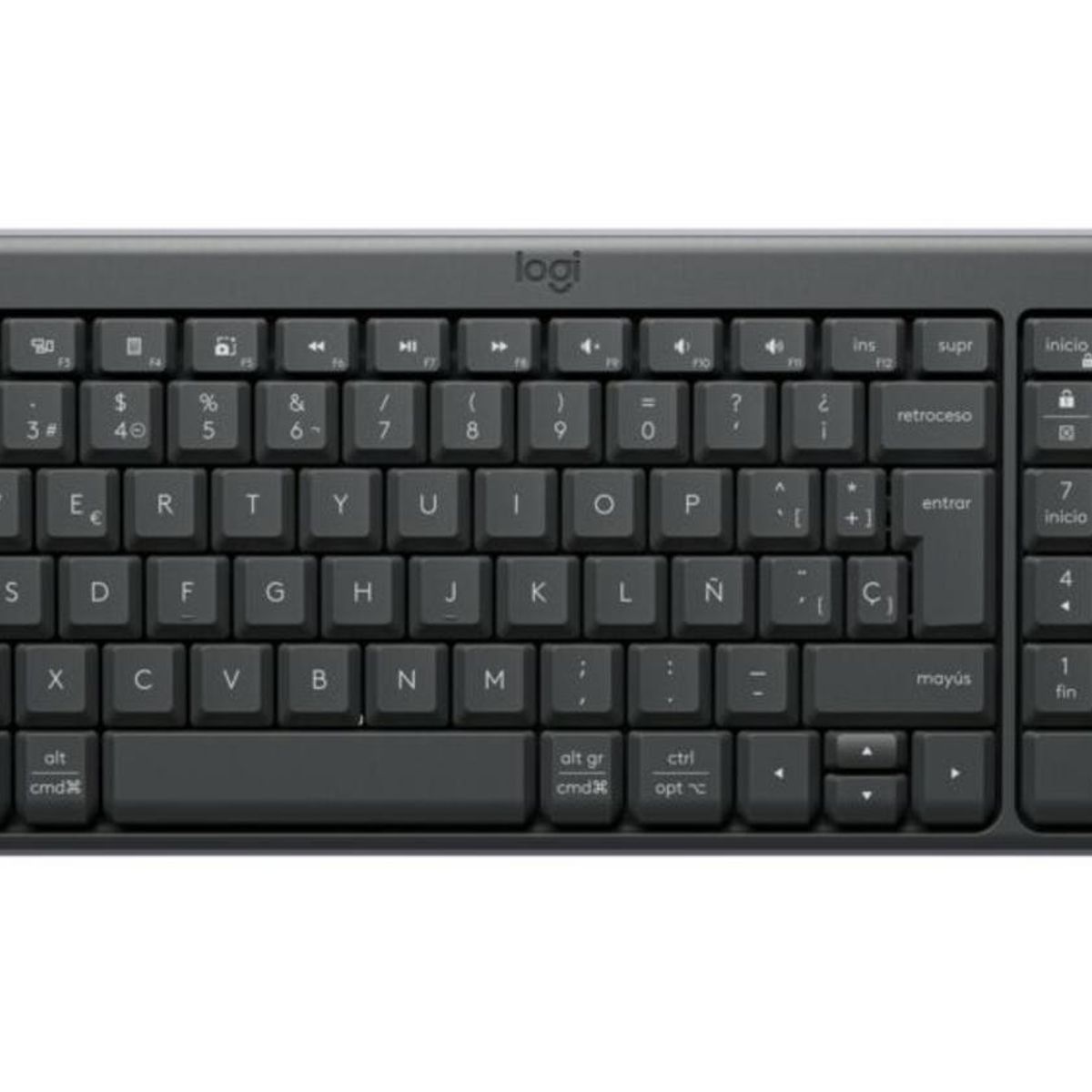 LOGITECH - Logitech Teclado Bluetooth K250 Negro Español