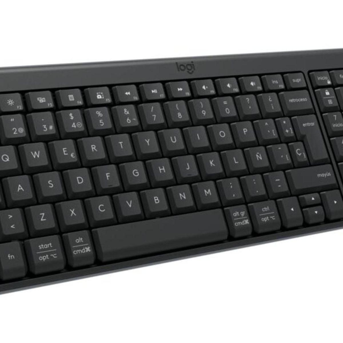 LOGITECH - Logitech Teclado Bluetooth K250 Negro Español