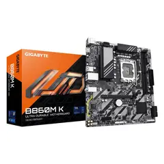 GIGABYTE - Placa Madre B860M K, Micro-ATX, LGA1851