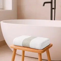 NAUTICA - Toalla de Baño Cuerpo MAV Home 100% algodón suave 76x137cm verde