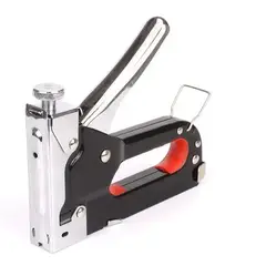 GENERICO - Grapadora Manual Tapiceria Metal Multiuso 3 En 1 4 A 14 Mm
