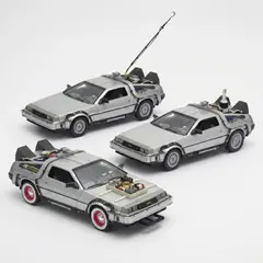 WELLY - SET AUTOS VOLVER AL FUTURO I-II-III 1.24