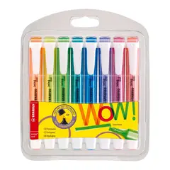 STABILO - Set de 8 Destacadores Swing Cool Fluorescentes