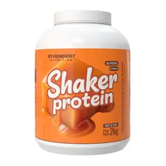 STRONGEST - PROTEINA SHAKER 2KG 60SERV DULCE DE LECHE -