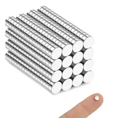 GENERICO - Paquete De 200 Pcs Imanes Magnéticos Para Nevera, 5 X 2 Mm