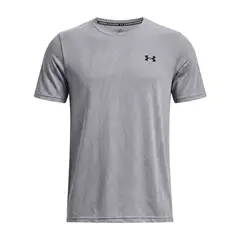 UNDER ARMOUR - Polera MC UA Vanish Seamless Novelty Gris Hombre