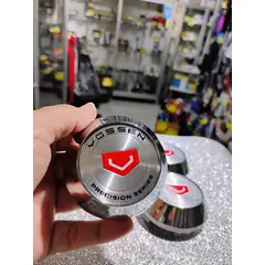 GENERICO - X4 Tapas centro de llantas de auto tunning conica Medida 58mm interior x 60mm exterior VOSSEN