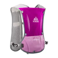 AONIJIE - Chaleco de Hidratación Running Unisex 5L Rosa Ligero y Transpirable