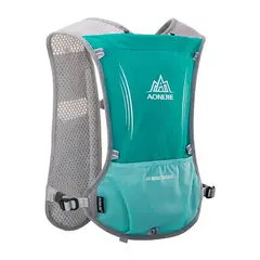 AONIJIE - Chaleco de Hidratación Running Unisex 5L Verde Ligero y Transpirable