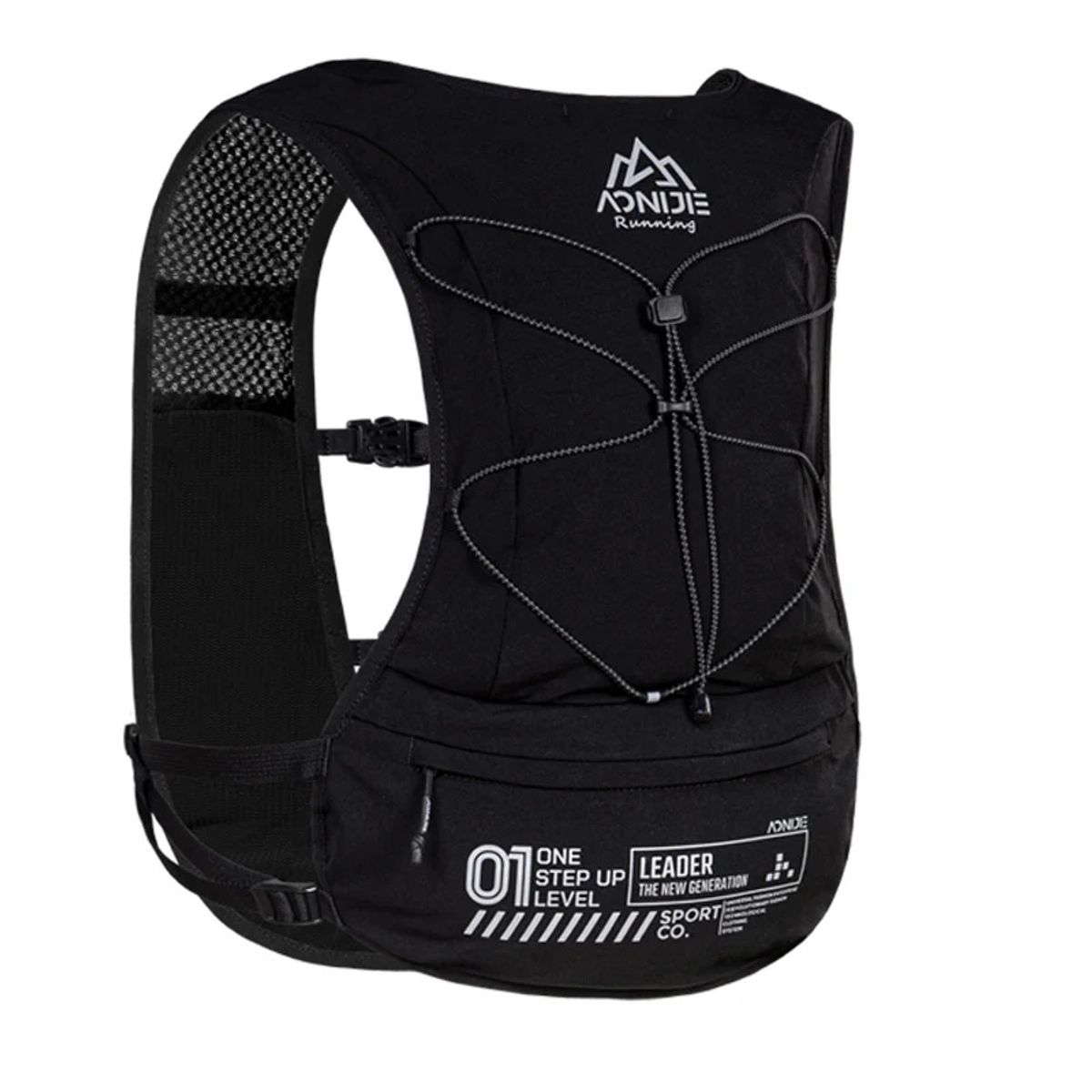 AONIJIE - Mochila Running AONIJIE Unisex 5L Negro