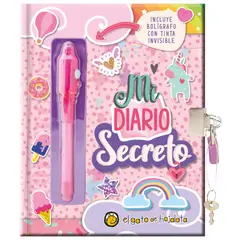 EL GATO DE HOJALATA - Libro Mi Diario Secreto (Rosa Chicas) *Diario Secreto*