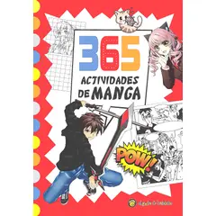 EL GATO DE HOJALATA - Libro 365 Actividades De Manga *365 Dibujos Y Actividades*