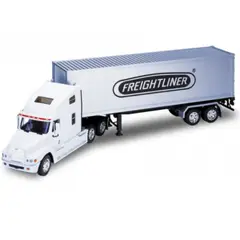 WELLY - CAMION FREIGHTLINER CENTURY CLASS 4x2 BLANCO CON SEMIRREMOLQUE FREIGHTLINER 124