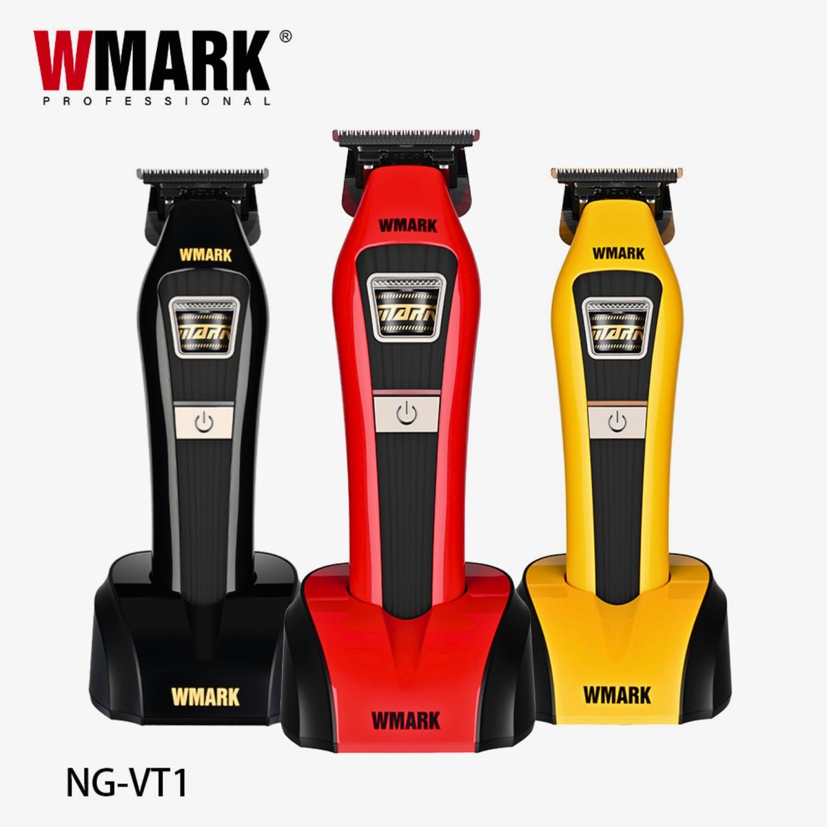 WMARK - WMARK NG-VT1 Trimmer Profesional Inalámbrica con Motor Outer Rotor 7200RPM