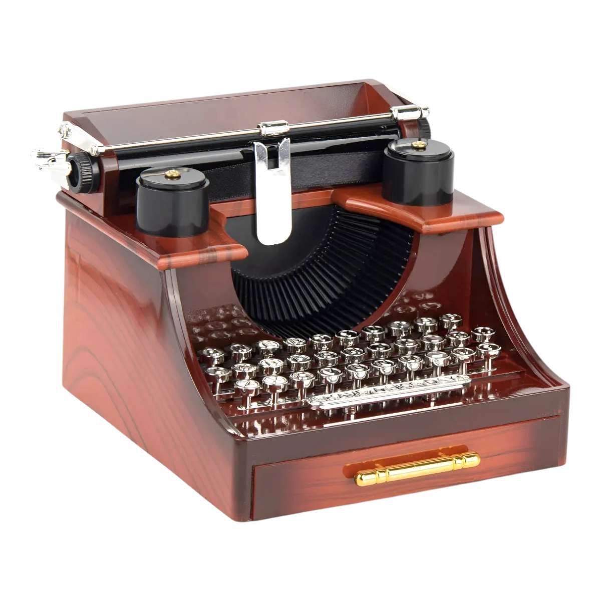 GENERICO - Caja De Música Clásica Para Máquina De Escribir Decoración