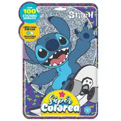 VERTICE - Libro Mega Super Colorea Stitchs