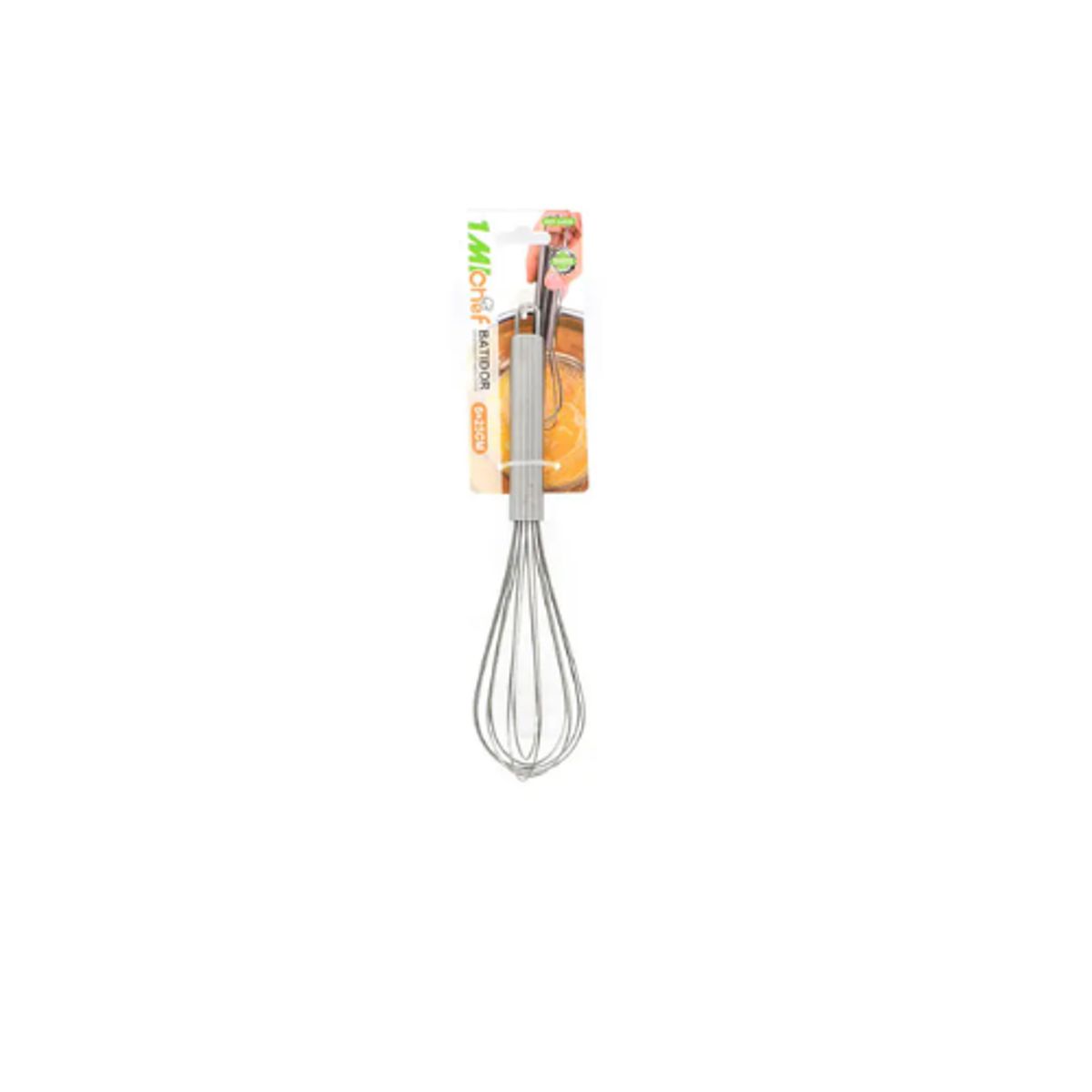 GENERICO - Batidor De Mano 25cm Acero Inoxidable