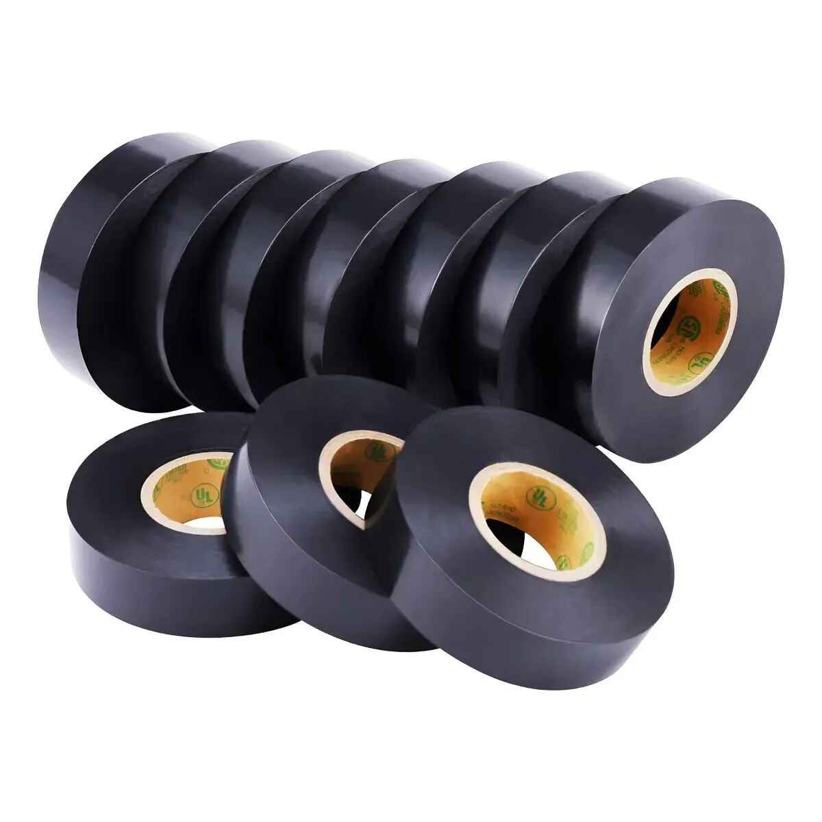 GENERICO - Pack X10 Cinta  Huincha Aisladora 18mm X 10m