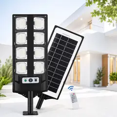 DOPA - Lampara Foco Led Solar Exterior 800w Cbk Con Control Remoto