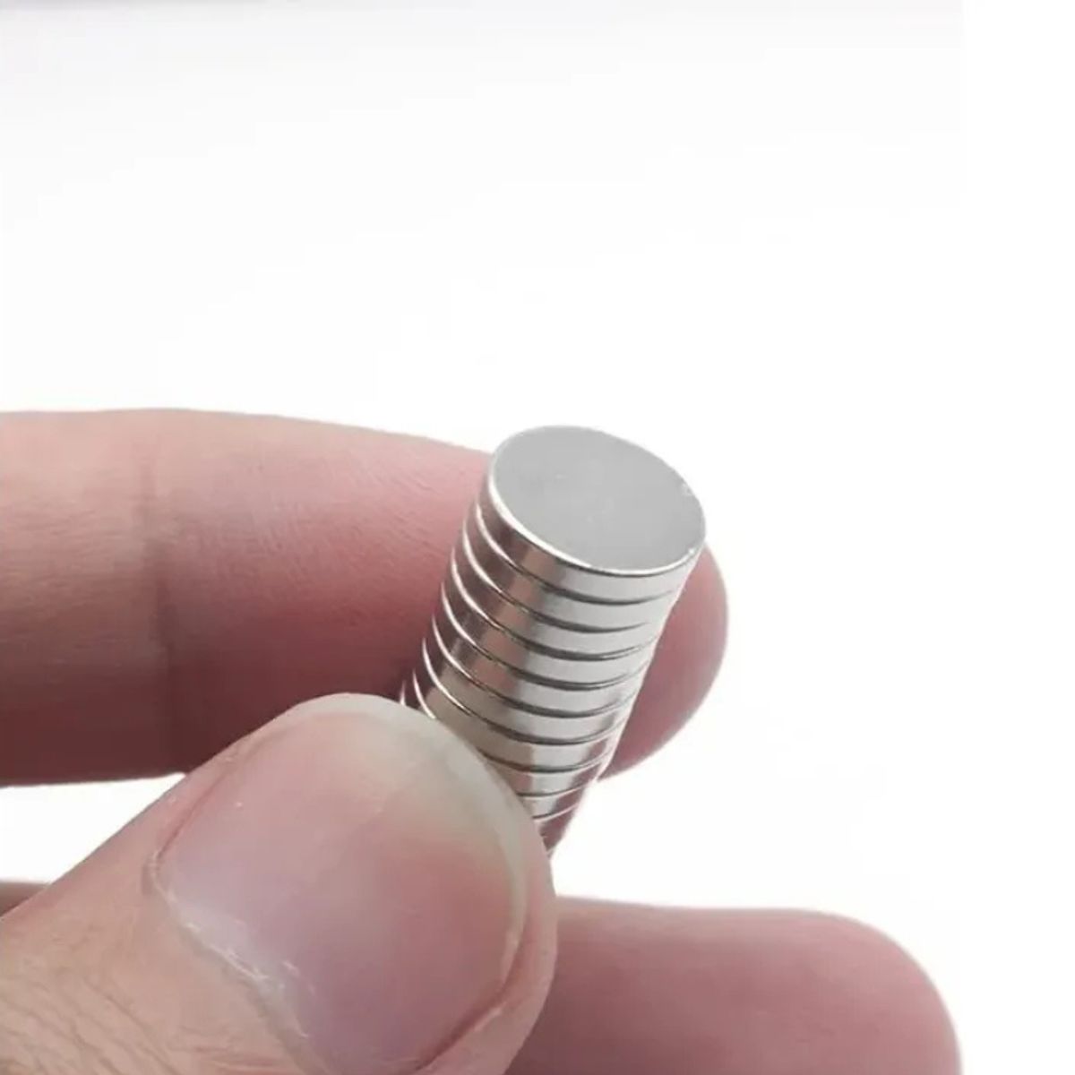 GENERICO - Imanes De Neodimio 6x2 Mm, Alta Fuerza Magnética Pack De 50