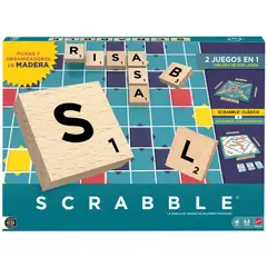 MATTEL - GAMES SCRABBLE MADERA