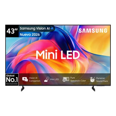 Samsung 43 Mini Led M75H 4K Vision Ai Smart Tv 2026.