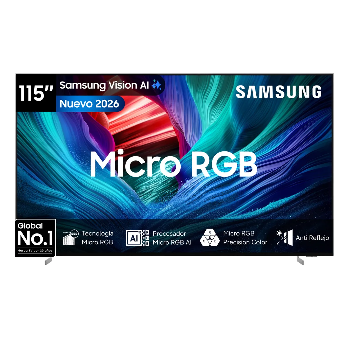 SAMSUNG - 115 Micro RGB 4K MR95F Samsung Vision AI Smart TV 2026