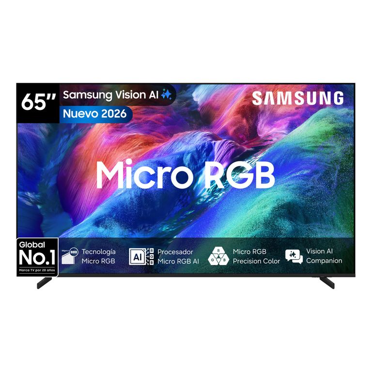 SAMSUNG 65" Micro RGB R85H 4K Vision AI Smart TV 2026.