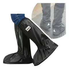 MOVI - Cubrebotas Impermeables con Suela Antideslizante para Lluvia - Tallas M, L y XL