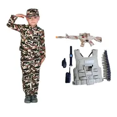 TODODISFRACESCHILE - Disfraz Soldado Militar con accesorios