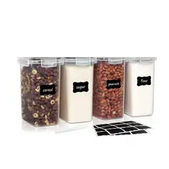 GENERICO - Set De Contenedores Herméticos 15 Piezas Cocina