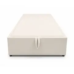 GENERICO - Base Baúl 1.5 Plazas Onyx – Sistema Hidráulico Premium Crudo