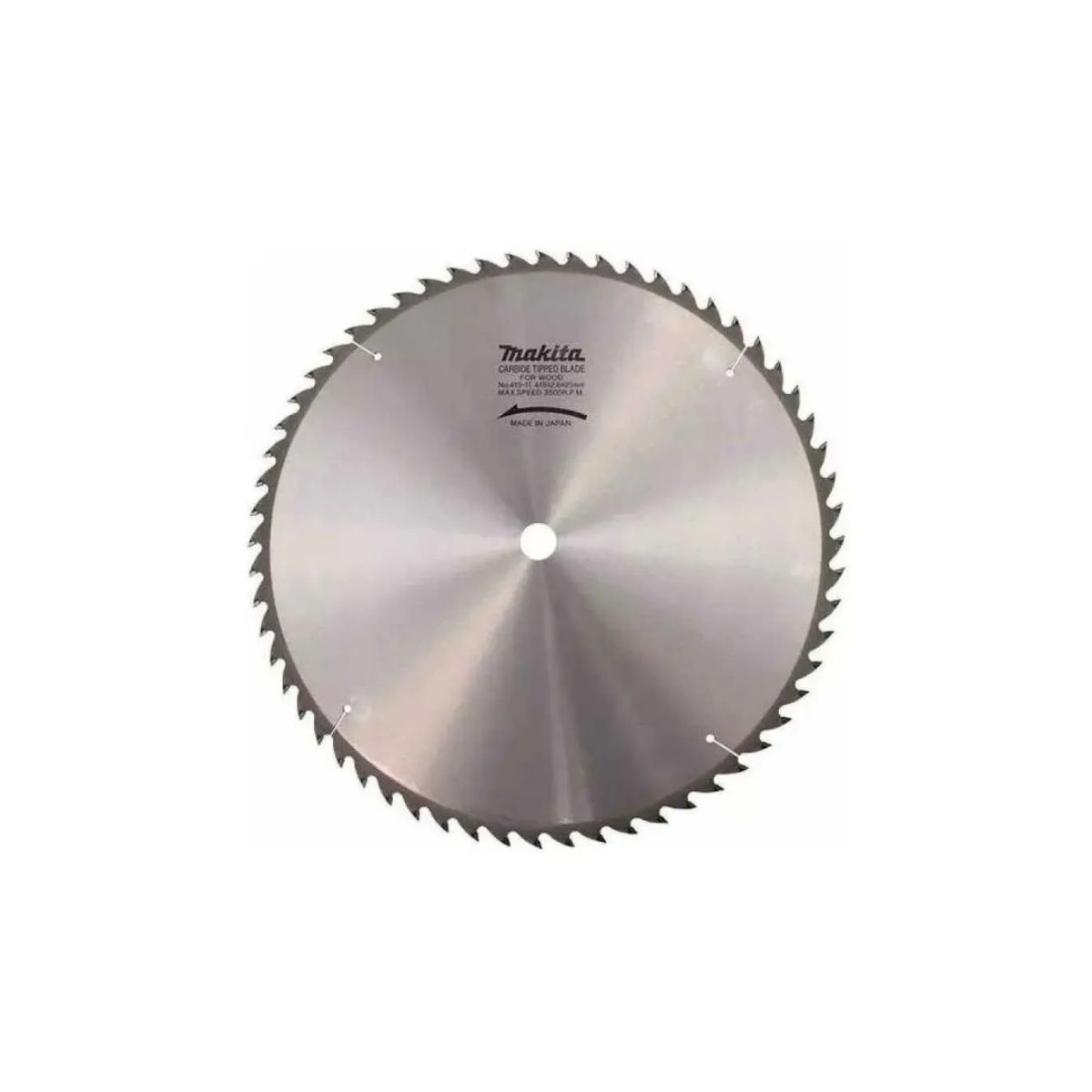 MAKITA - Disco 10x80 Dientes Eje 25.4mm Buje 25mm Makita Mlt100