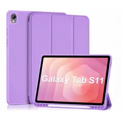 GENERICO - Carcasa Smart Cover Ranura Para Tablet Samsung S11 11 Lila
