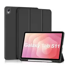 GENERICO - Carcasa Smart Cover Ranura Para Tablet Samsung S11 11 Negro