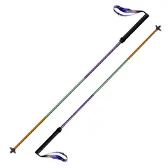 AONIJIE - Bastones de Trekking Plegables Aluminio 7075 Morado 110cm 2 Unidades