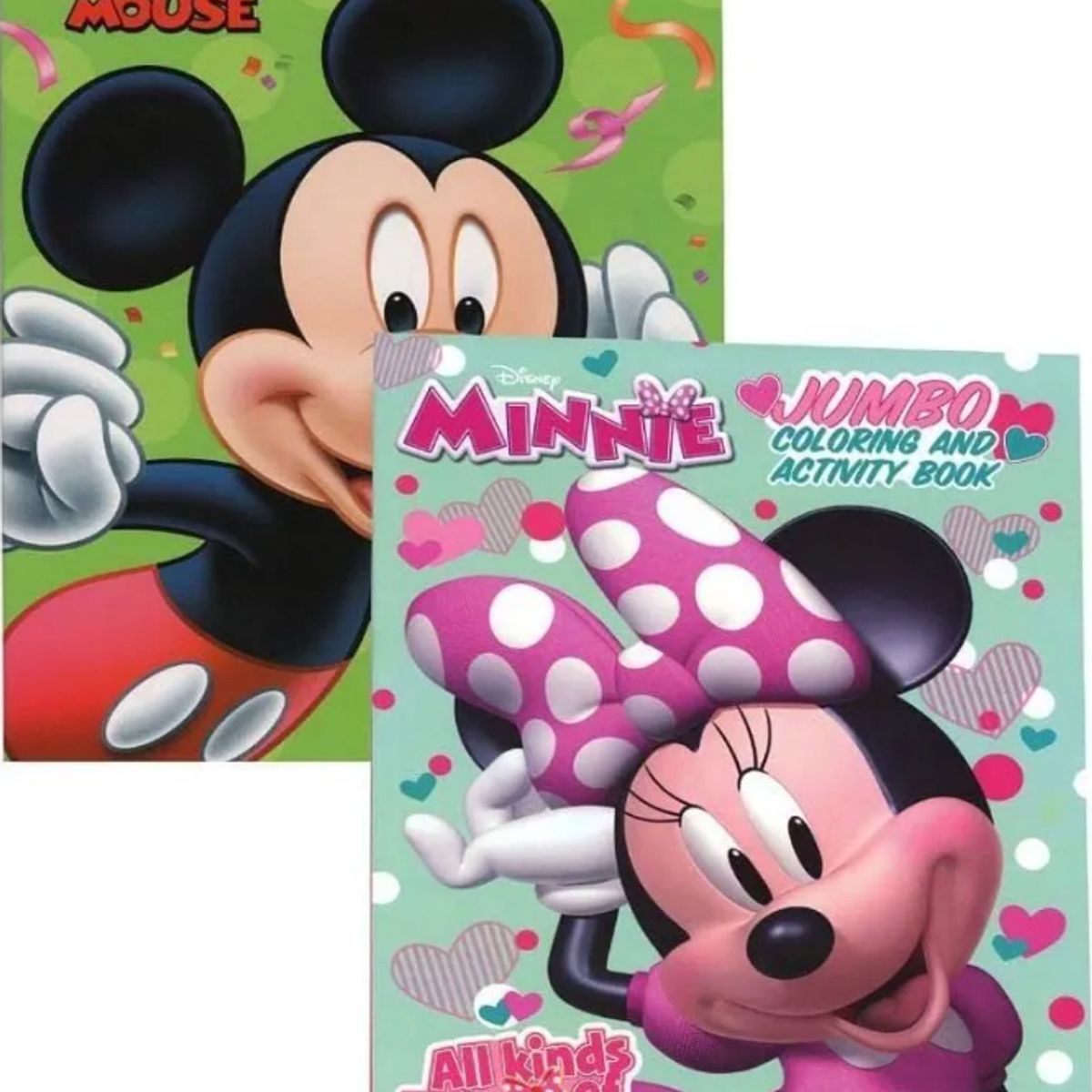 VERTICE - Libro Para Pintar Troquelado 40 Paginas Mickey and Minnie VERTICE