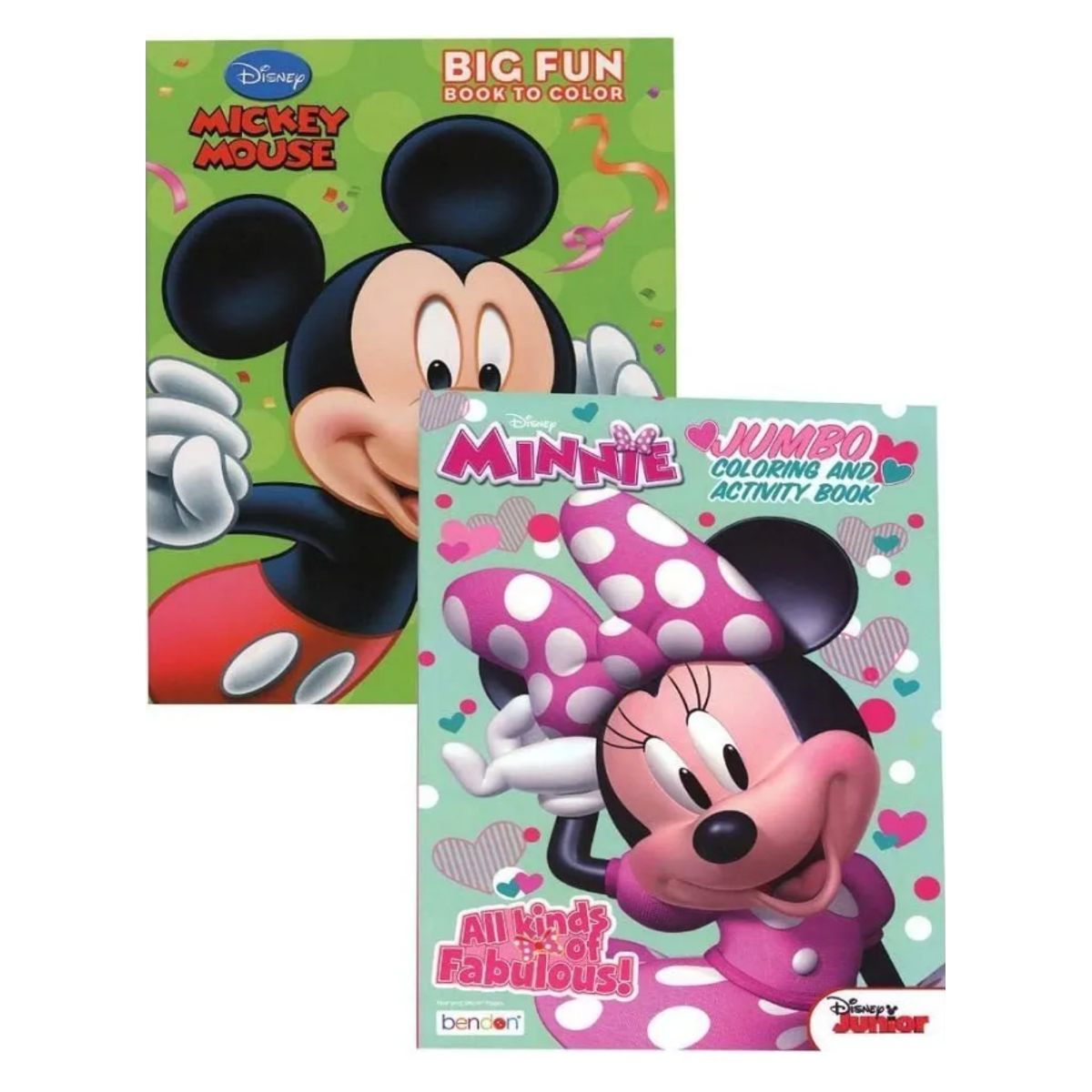 VERTICE - Libro Para Pintar Troquelado 40 Paginas Mickey and Minnie VERTICE