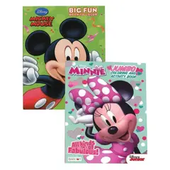 VERTICE - Libro Para Pintar Troquelado 40 Paginas Mickey and Minnie