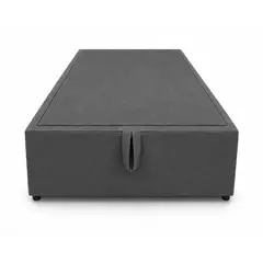 GENERICO - Base Baúl 1.5 Plazas Onyx – Sistema Hidráulico Premium Gris grafito