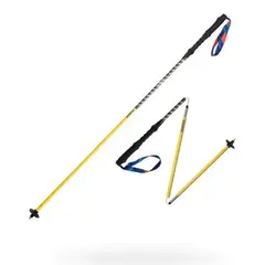AONIJIE - Bastón de Trekking Aleación de Aluminio Amarillo 110cm 1 Unidad