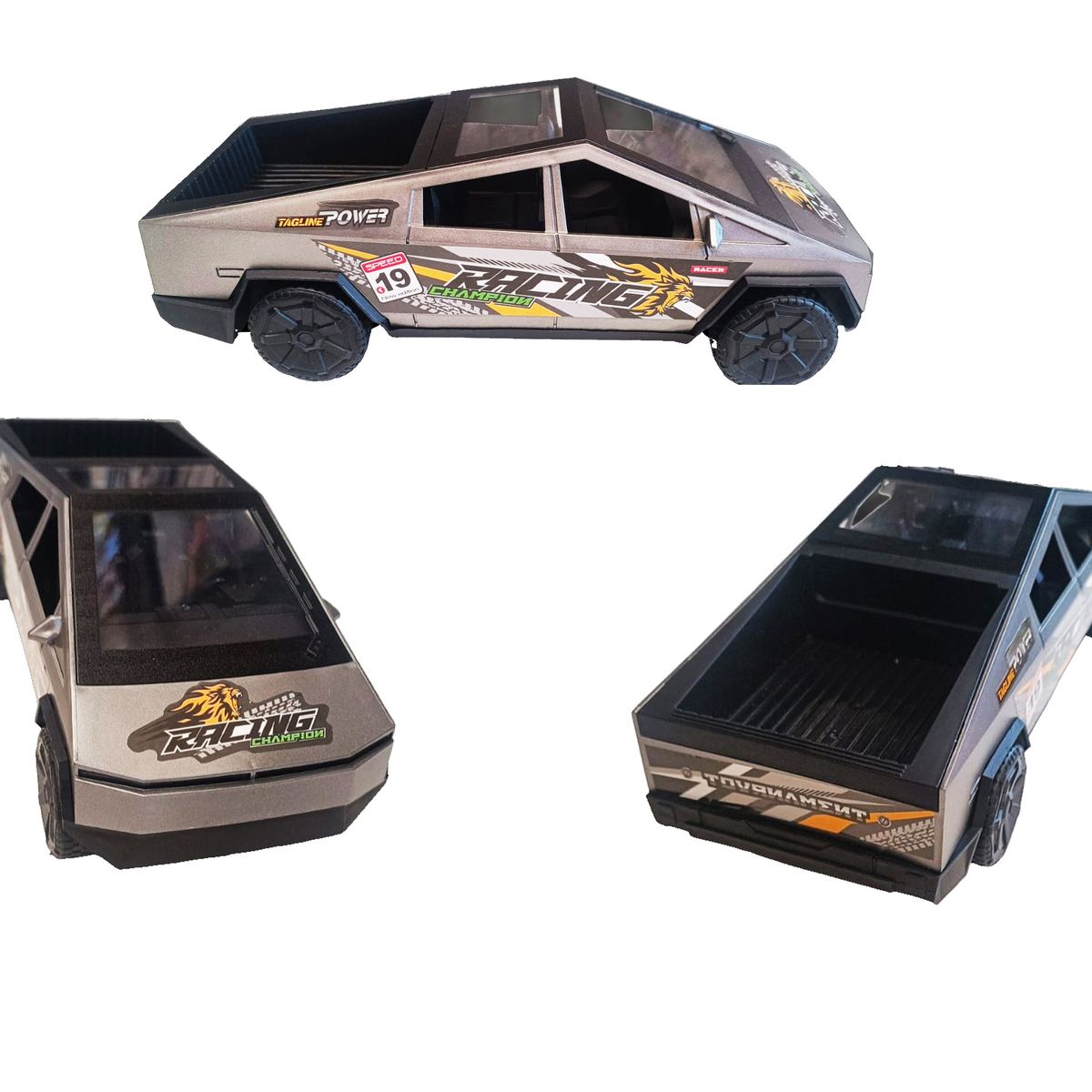 TODODISFRACESCHILE - Cyber Truck de juguete a fricción excelente calidad