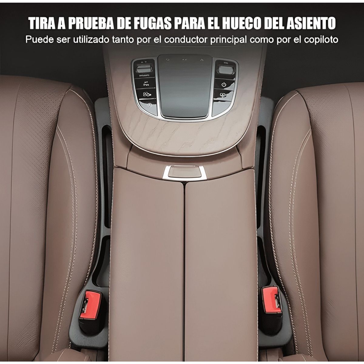 GENERICO - Protector Almohadillas Relleno Lateral Para Espacios Asiento