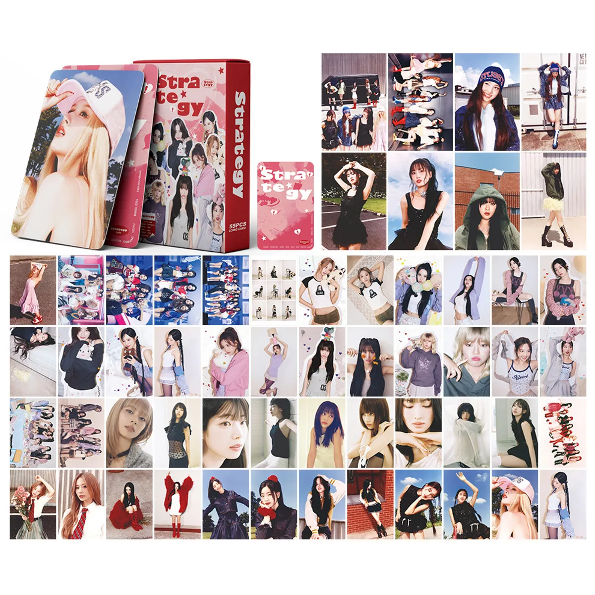GENERICO - Set 55 Lomo Card K-pop Twice Strategy
