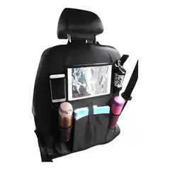 GENERICO - Organizador De Asiento Trasero Con Soporte Color Negro 660