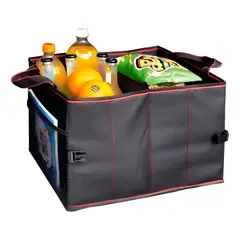 GENERICO - Caja Organizadora Plegable Para Maleta Auto 2compartimientos