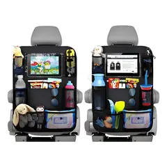 GENERICO - Pack 2 Organizador De Asiento Trasero Con Soporte Ne 715
