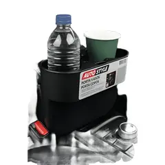 GENERICO - Portavasos Doble Para Auto Organizador Consola